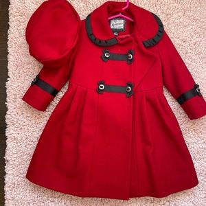 Little girls dress coat